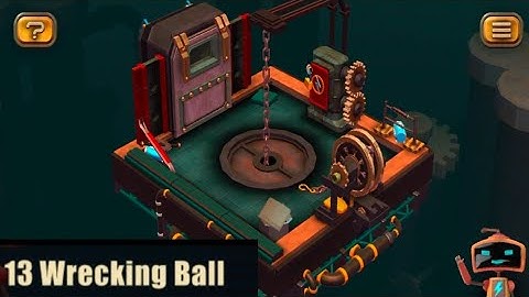 tiny robots  level 13   Wrecking Ball        @escapeking