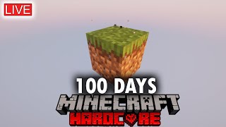 🔴LIVE เอาตัวรอดให้ได้!!  ใน Minecraft ONEBLOCK 100 Days!!