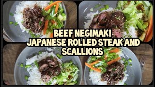 Beef Negimaki | Trying a New Recipe | Easier Than I Thought...But Was it Good?
