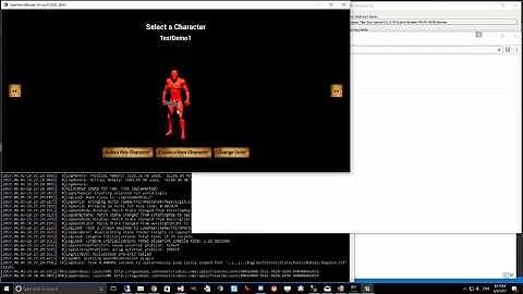 OpenWorld - Account and Character Creation