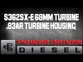 S362SX-E .83ar Turbine Housing 68mm Turbine