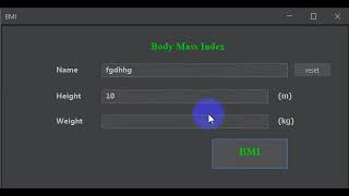 BMI calculator project | Self Project Completed (#bmicalculator , #java)