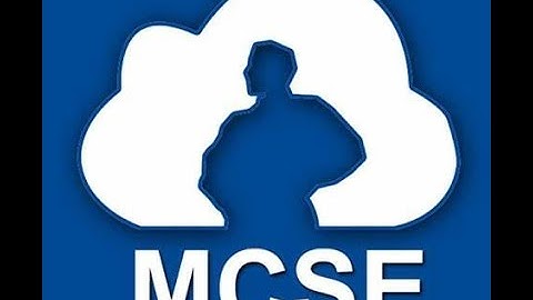 Lecture 01   Introduction to MCSE 2012 MCSE 2012