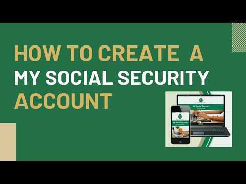 HOW TO CREATE A #MYSOCIALSECURITY ACCOUNT: Here's a quick step-by-step guide.