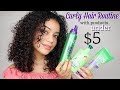 AFFORDABLE CURLY HAIR ROUTINE WITH PRODUCTS UNDER $5 (DRUGSTORE)