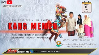 🔴LIVE KANG MEMEN MUSIK KHITANAN : DYLAN || BPK. IYUS RUSNADI / IBU. JUJU. RABU 11 JUNI 2025