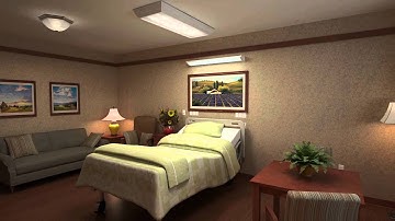 RM Design Studio: Architectural Hospital Room Rendering -