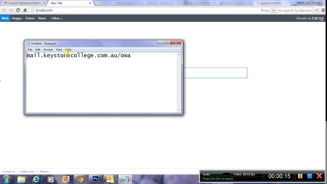 https trick to access Keystone College Webmail - YouTube