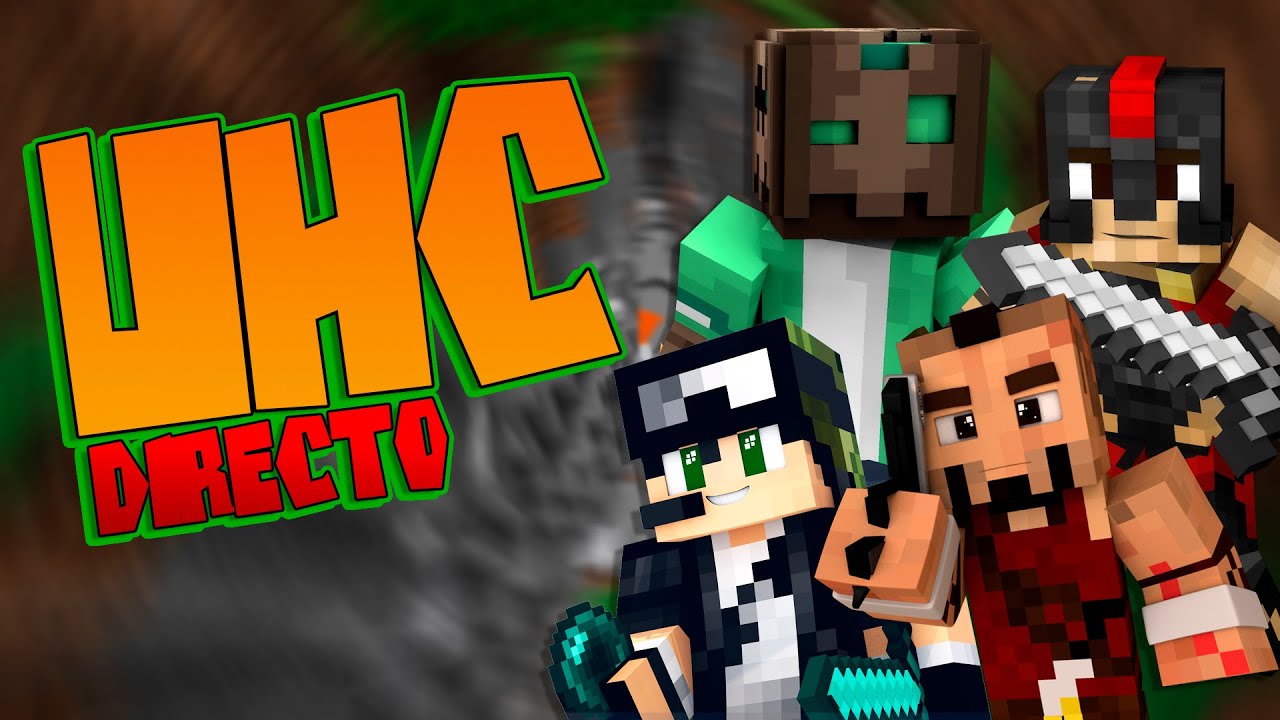 DIRECTAZO JUGANDO UHC CON AMIGOS!  MINECRAFT - YouTube