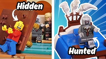 Ik heb een LEGO-huis vol vallen tegen zombies gebouwd!