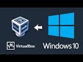 Install Windows 10 using Virtualbox (UEFI)
