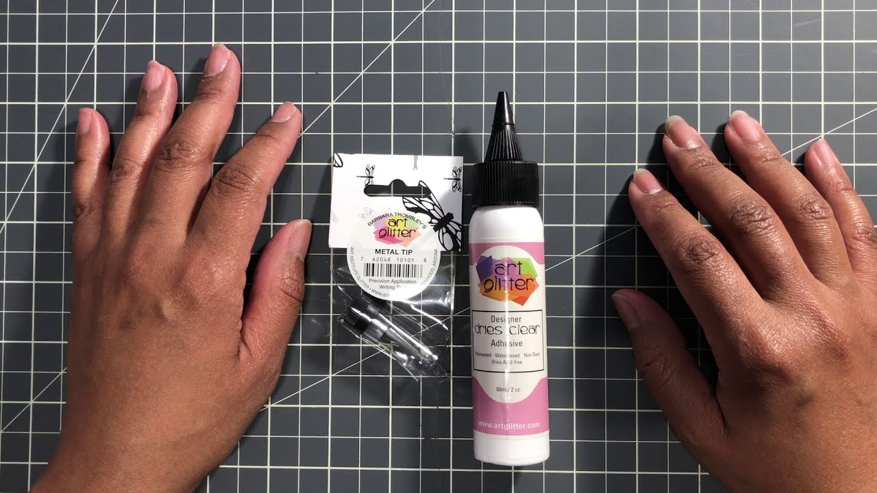 How To Install A Fine Metal Tip on your Art Glitter Glue 