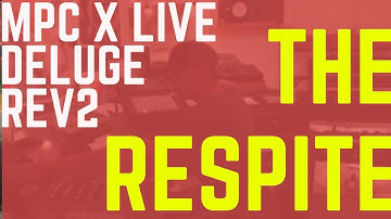 Mpc X and Deluge live mixing analog synths for quick creative workflow