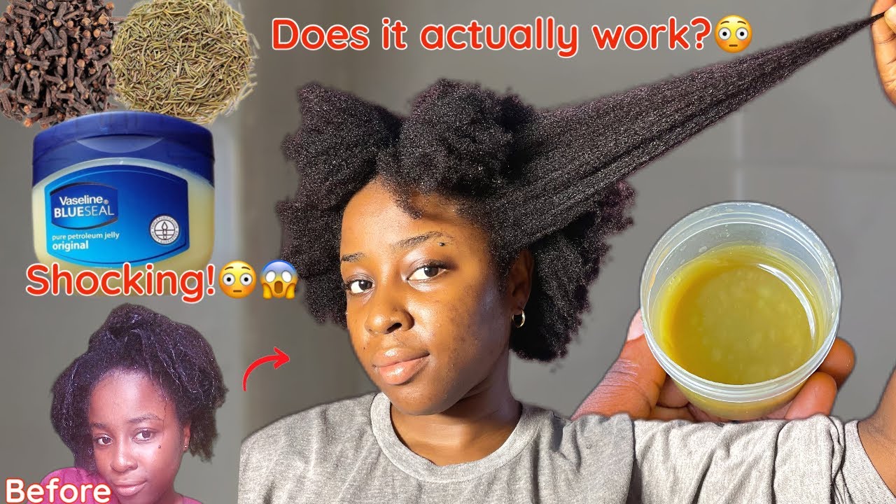 Shocking 😳 I tried the viral Vaseline with Cloves & Rosemary mix and