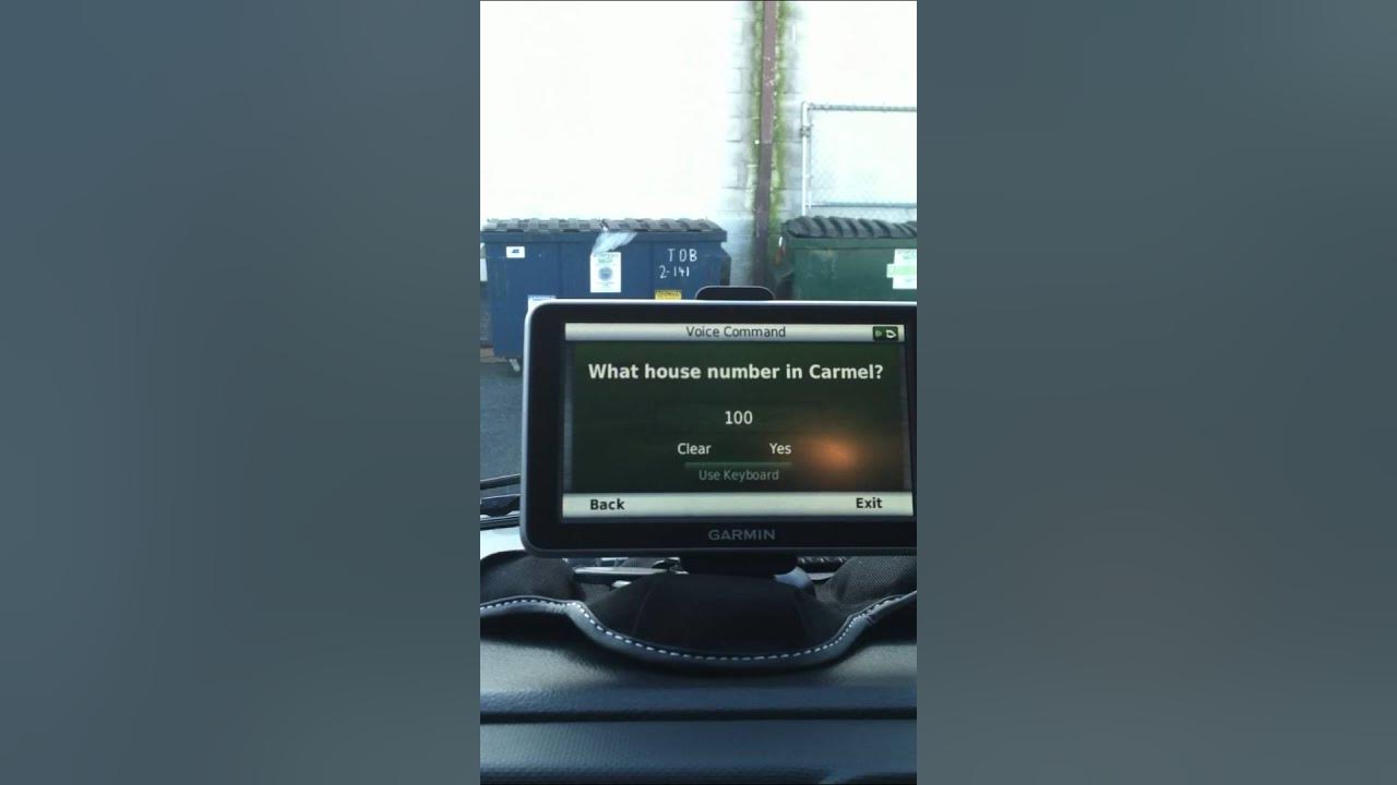 Garmin Nuvi 2490 Voice Command Demo.MOV YouTube