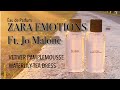 ZARA x Jo Malone  |  Emotions line  |  Vetiver Pamplemousse  |  Waterlily Tea Dress