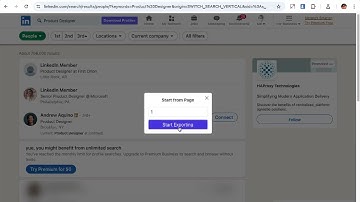 How to Scrape and Export LinkedIn Profiles to CSV Files in 2025?