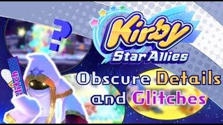 Glitches and Obscure Details in Kirby Star Allies