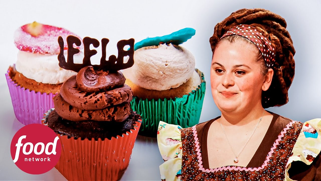 Cupcakes de curry, guisantes y masala al estilo Bollywood | Cupcake Wars |Food Network Latinoamérica