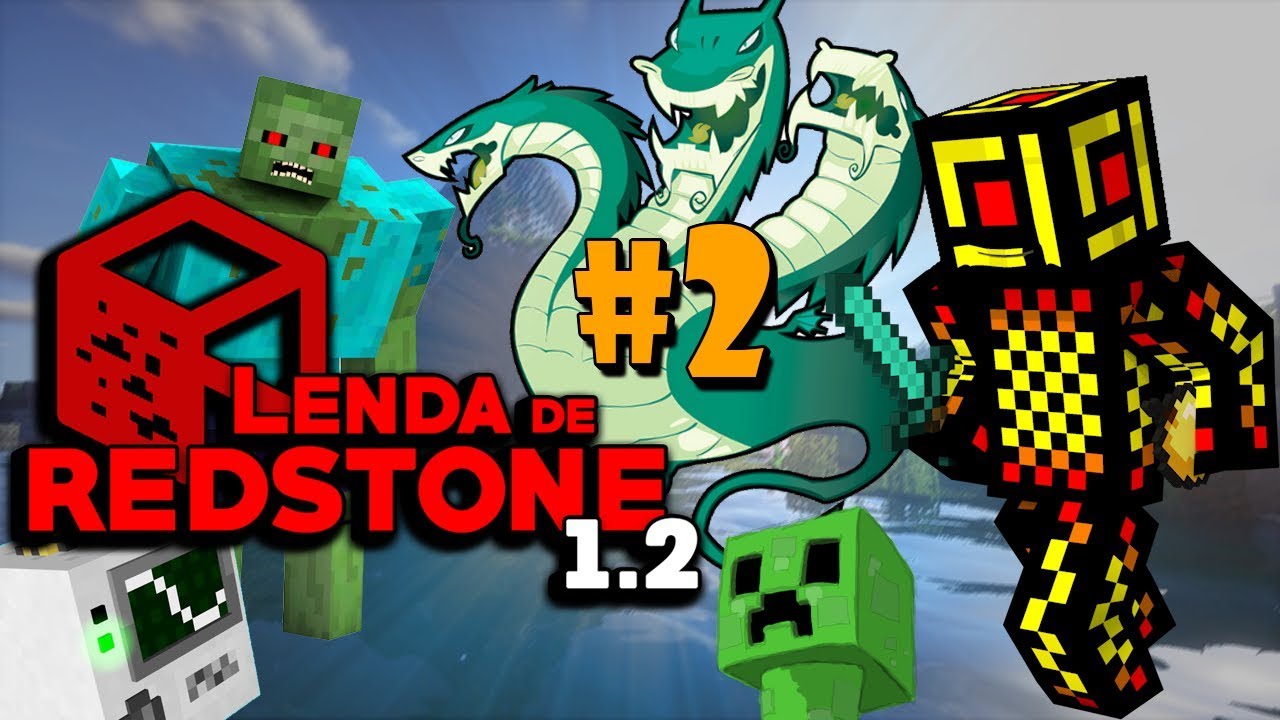 LiveStream a jogar Lenda de Redstone 1.2 - #2 - YouTube