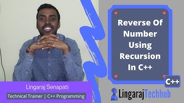 Reverse Of Number Using Recursion In C++   #62