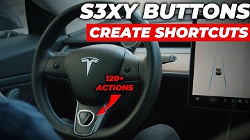 S3XY Buttons = 120+ Tesla Features at your fingertips
