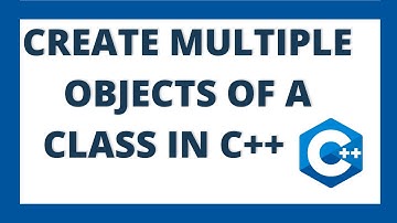 How to create multiple objects of a class in C++ | Class program tutorial