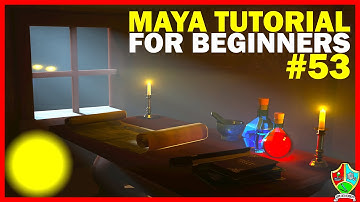 Using EMISSIVE Materials to Create a GLOW in Maya | Maya 2020 Tutorial for Beginners