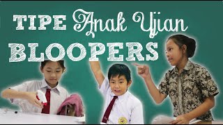 BLOOPERS Behind The Scenes Types of Students in Exam | Funny Parody Skit | CnX Adventurers