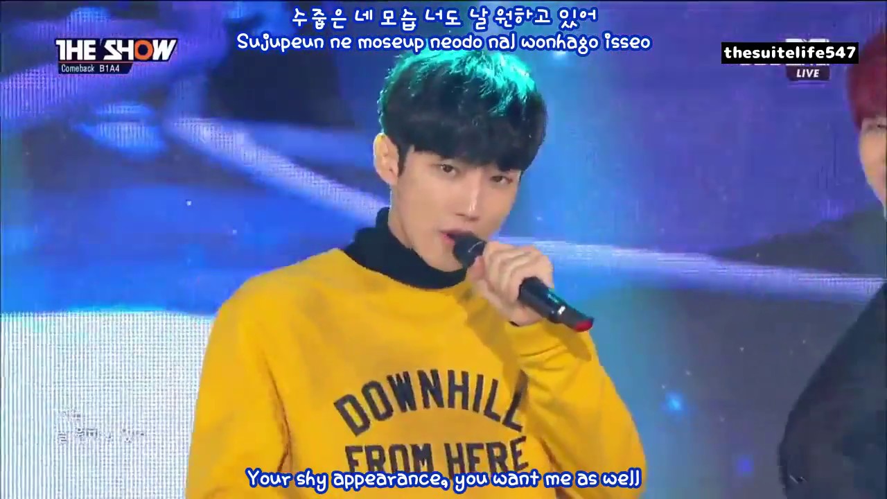 バロ BARO ハート直筆サイン入り！B1A4「GOOD TIMING」韓国盤 B1A4 - Good Timing [The Show] (16.11.29) {Hangul, Romanization