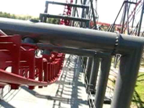 X2 Six Flags Magic Mountain Front Seat POV Insane Roller Coaster