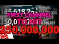 Timelapse tseries hit 250 million subscribers 14th of 1 billion