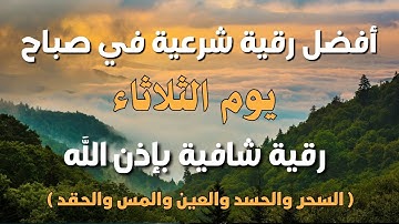 أفضل رقية شرعية في صباح يوم الثلاثاء علاج الحسد السحر العين حفظ وتحصين للمنزل