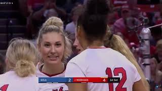 Full Replay   2019 UCLA vs Nebraska   Big Ten Women's Volleyball