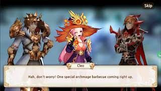 [King's Raid] Windland Snow Mountain 7-1 (Story Mode Difficulty)