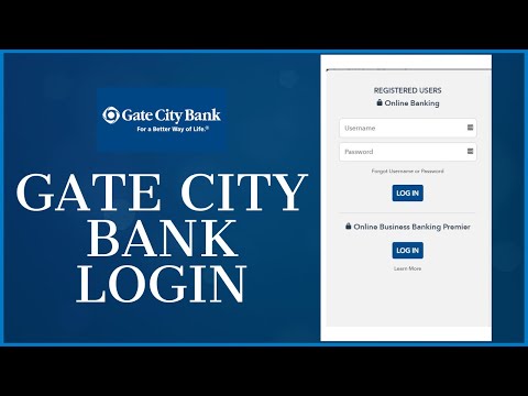 How to Login Gate City Online Banking Account 2021? GateCity Bank Login, gatecitybank.com Login