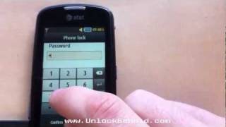 A817 Samsung Solstice II Read Phone Lock Password screenshot 3