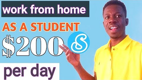 Work from home as a student : studypool tutor (how to apply)