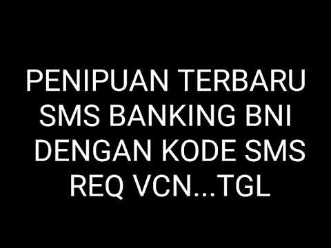 Cara transfer Bni via SMS banking Bni, cara kirim uang lewat Bni SMS banking.. 