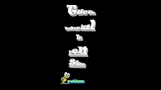 Turtle Tutorial 15: Pen Size