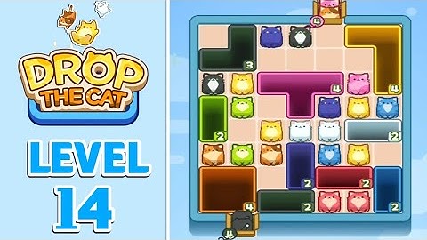Drop The Cat Level 14 Walkthrough Solution