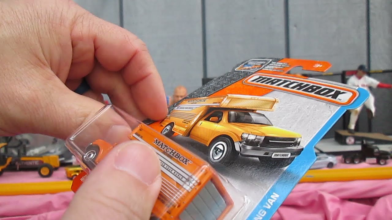 MBX Moving Van with opening back door Matchbox Toy Truck Unboxing and Review YouTube
