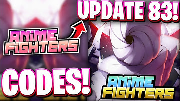 🥷🍜UPD + FIX! ALL NEW UPDATE 83 CODES FOR ANIME FIGHTERS SIMULATOR! ROBLOX AFS CODES