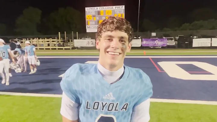 2027 Loyola Prep QB Bryce Restovich, Flyers roll to 55-21 win vs. St. Frederick to open the season