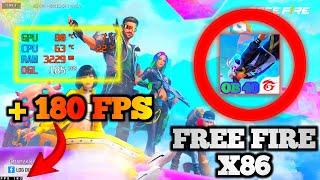 FREE FIRE X86 OB40 +180FPS✅أخيرا أخف اصدار من لعبة فري فاير (86) التحديث الجديد للأجهزة الميتة