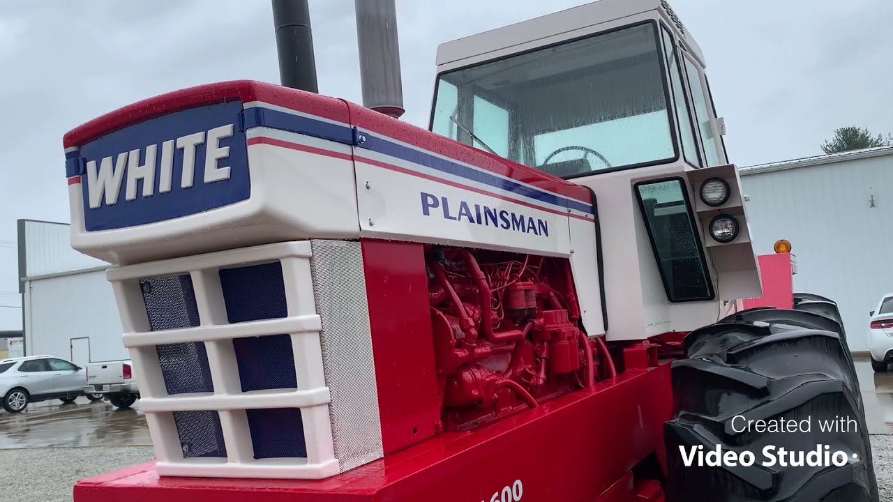 White plainsman A4T 1600 and other Massey Ferguson finds YouTube