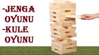 Jenga Oyunu Nasıl Oynanır  |  Kule Oyunu Nasıl Oynanır ?