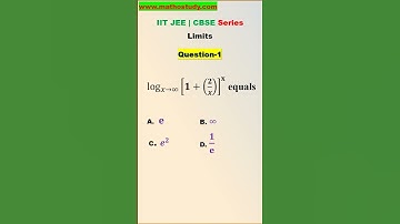 Limits MCQ IIT JEE ll CBSE