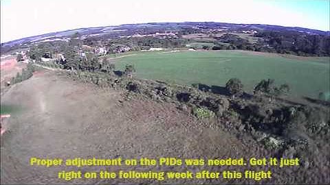 My first FPV Flight - F450 KK2.1 and FatShark Predator V2