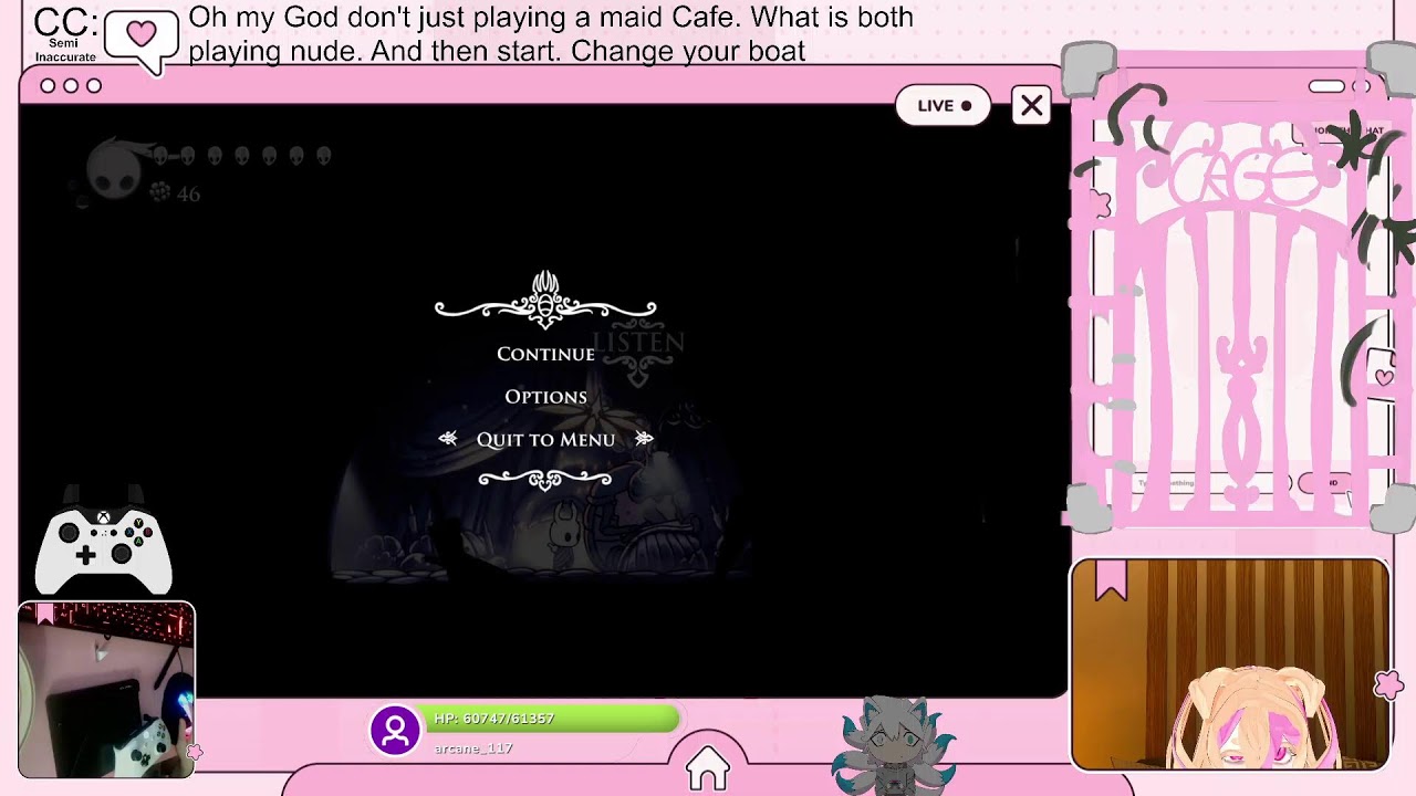 Hollow Knight | Vroid model until rebrand! Sorry for mic! New wire soon 💗 | !discord !lurk